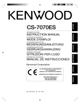 Kenwood CS-7070ES Bedienungsanleitung