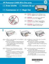 HP Photosmart C4400 All-in-One Printer series Bedienungsanleitung