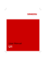 Sangean U1 Benutzerhandbuch
