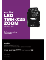 EuroLite LED TMH-X25 Zoom Benutzerhandbuch