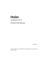 Haier LE40B8000TF Benutzerhandbuch