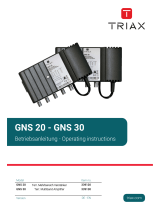 Triax GNS 20 Operating Instructions Manual
