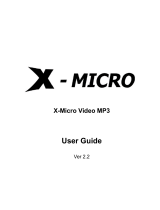 X-Micro XMP3-R1G Benutzerhandbuch