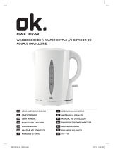 OK. OWK 102-W Benutzerhandbuch