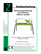 Zipper Maschinen ZI-FS250 Benutzerhandbuch