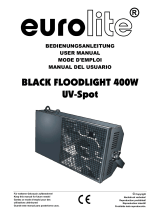 EuroLite BLACK FLOODLIGHT Benutzerhandbuch