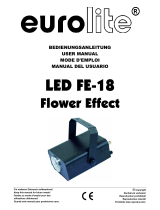 EuroLite LED FE-18 Flower Effect Benutzerhandbuch