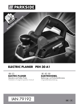Parkside PEH 30 A1 ELECTRIC PLANER Operating And Safety Instructions Manual