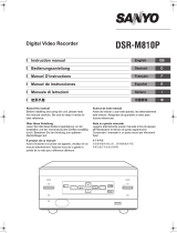 Sanyo DSR-M810P Benutzerhandbuch