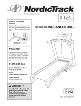 NordicTrack T12 Si Cwl Treadmill Bedienungsanleitung