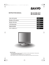 Sanyo VMC-L2617 - High Performance Professional 17" LCD Monitor Benutzerhandbuch