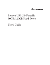 Lenovo 43R2018 - ThinkPad 160 GB External Hard Drive Benutzerhandbuch