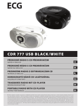 ECG CDR 777 USB BLACK/WHITE Benutzerhandbuch