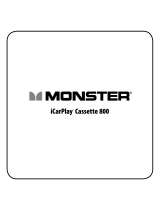 Monster iCarPlay Cassette 800 Benutzerhandbuch