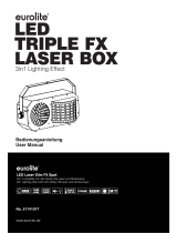EuroLite LED Triple FX Laser Box Benutzerhandbuch