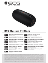 ECG BTS Elysium X1 Black Benutzerhandbuch