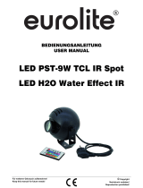 EuroLite LED PST-9W TCL IR Spot Benutzerhandbuch