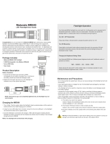 Motorola MR540 Benutzerhandbuch