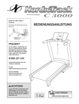 NordicTrack C3000 Treadmill Bedienungsanleitung