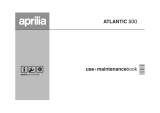 APRILIA ATLANTIC 500 Bedienungsanleitung
