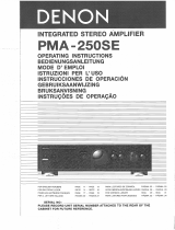 Denon PMA-250SE Bedienungsanleitung