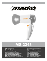 Mesko MS 2243 Bedienungsanleitung