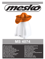 Mesko MS 4074 Bedienungsanleitung