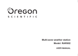 Oregon Scientific OSRAR502X Bedienungsanleitung