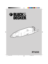 BLACK DECKER RT 650 Bedienungsanleitung