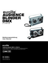 EuroLite Audience Blinder DMX Series Benutzerhandbuch