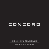 CONCORD TOURBILLON Benutzerhandbuch