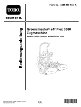 Toro Greensmaster eTriFlex 3360 Traction Unit Benutzerhandbuch