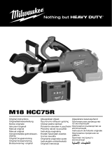 Milwaukee M18 HCC75R Original Instructions Manual