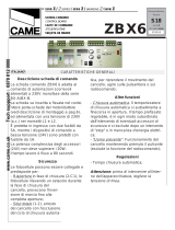 CAME Z Series Benutzerhandbuch