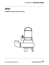 Grundfos AP51.65.15 Installation And Operating Instructions Manual