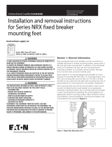 Eaton NRX Series Instruction Leaflet
