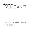 ROCCAT Vulcan Pro Kurzanleitung zur Einrichtung