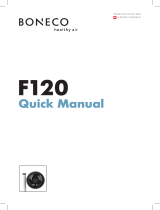 Boneco Air shower F120 Benutzerhandbuch