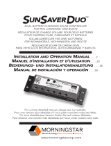 Morningstar SunSaver Duo Benutzerhandbuch