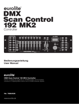 EuroLite DMX Scan Control 192 MK2 Benutzerhandbuch