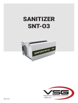 Rotary Sanitizer SNT-O3 Bedienungsanleitung