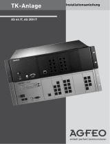 AGFEO AS 200 LAN II Installationsanleitung