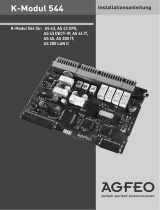 AGFEO K-Modul 544 Installationsanleitung