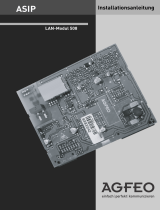 AGFEO LAN-Modul 508 Installationsanleitung