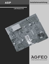 AGFEO LAN-Modul 510 Installationsanleitung