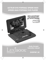 Lexibook DVDP1SP-02 Spiderman Benutzerhandbuch