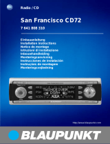 Blaupunkt SAN FRANCISCO CD72 SKY3 CD40 Bedienungsanleitung