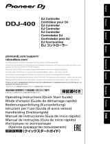 Pioneer USB DDJ-400 Bedienungsanleitung