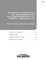 Valberg VAL CB 244 A+ D SSC silver Bedienungsanleitung