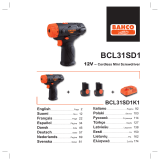 Bahco BCL31SD1 Benutzerhandbuch